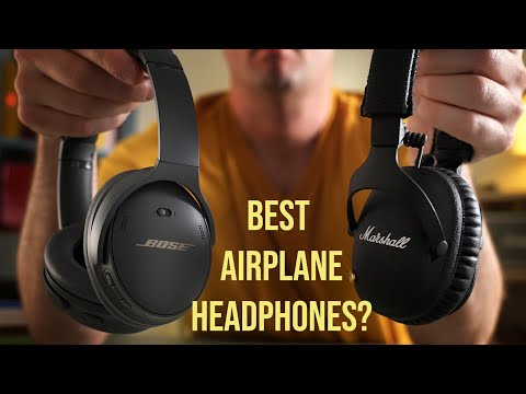 Bose QC45 vs Marshall Monitor II ANC - Best Heaphones for Airplanes?