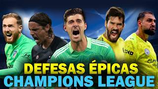 As Defesas Mais LENDÁRIAS da Champions League 2026