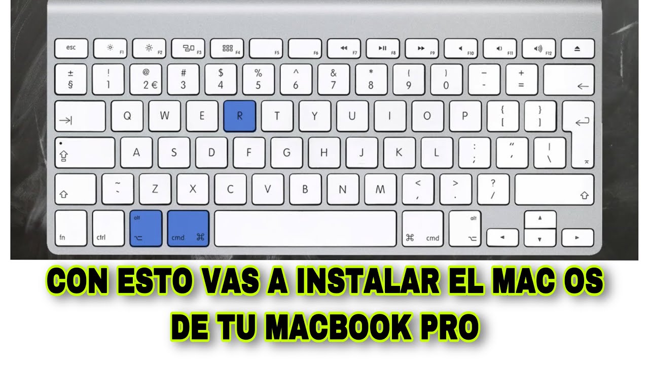 Instalar macos desde internet