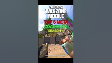 TOP 5 Meta! Loadouts 🔥 in WZM (SEASON 4)
