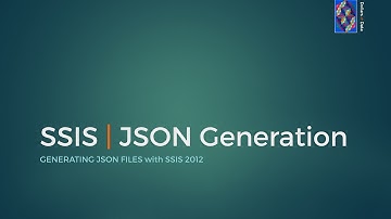 SSIS: Generating JSONs with the DocumentDB Data Migration Tool