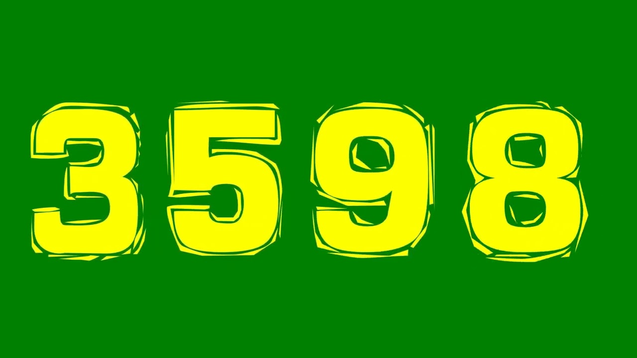 Numbers 1 to 10000 in kndonehundred m's Style