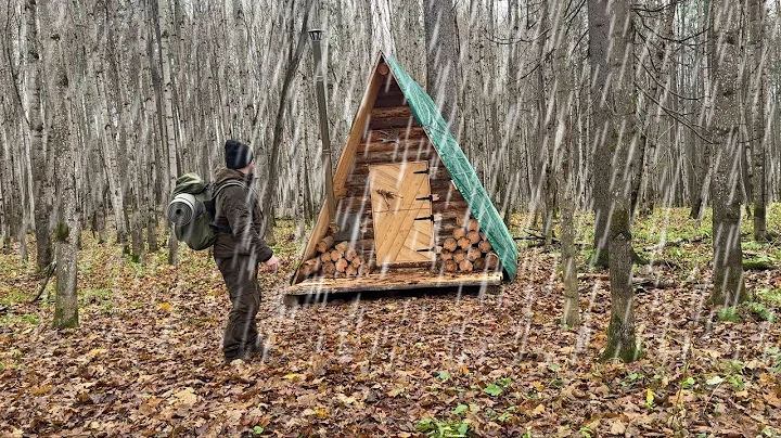 It's RAINING OUTSIDE, But It's WARM INSIDE. SURVIVED A RAINY NIGHT IN A WARM SHELTER