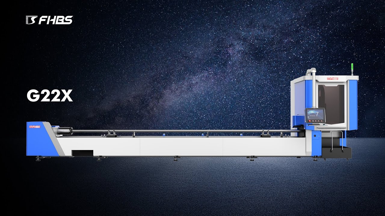 Baisheng Laser - G22X flexible and extraordinary laser tube cutting machine