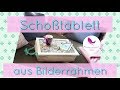 Schoßtablett mit Tragegriff || Bilderrahmen DIY || Desktable || Kerstin's Kreative Ecke