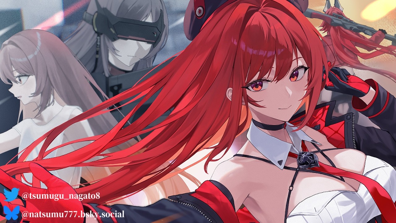 勝利の女神NIKKE】ラピ：レッドフード描いてみた #NIKKE #ニケ