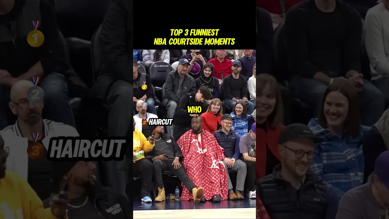 NBA Ranking: The Top 3 FUNNIEST Courtside Moments