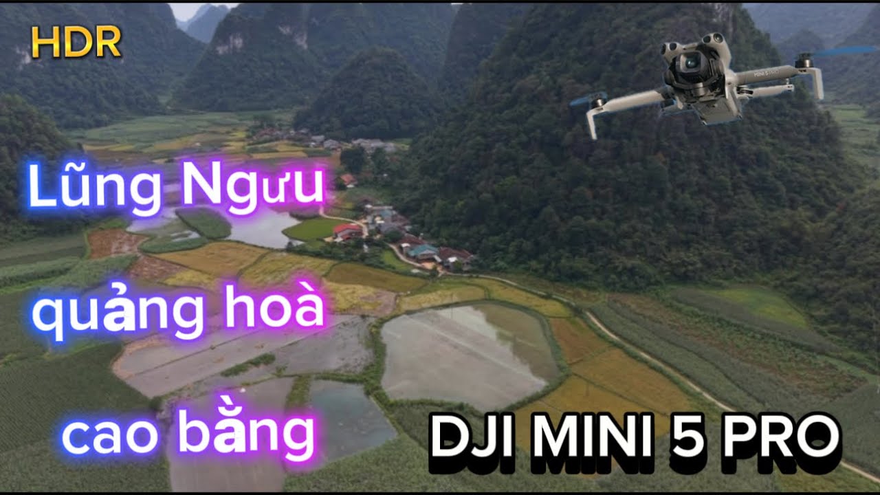 Làng Lũng Ngưu nhìn từ flycam – Vẻ đẹp mộc mạc giữa núi đồi Cao Bằng