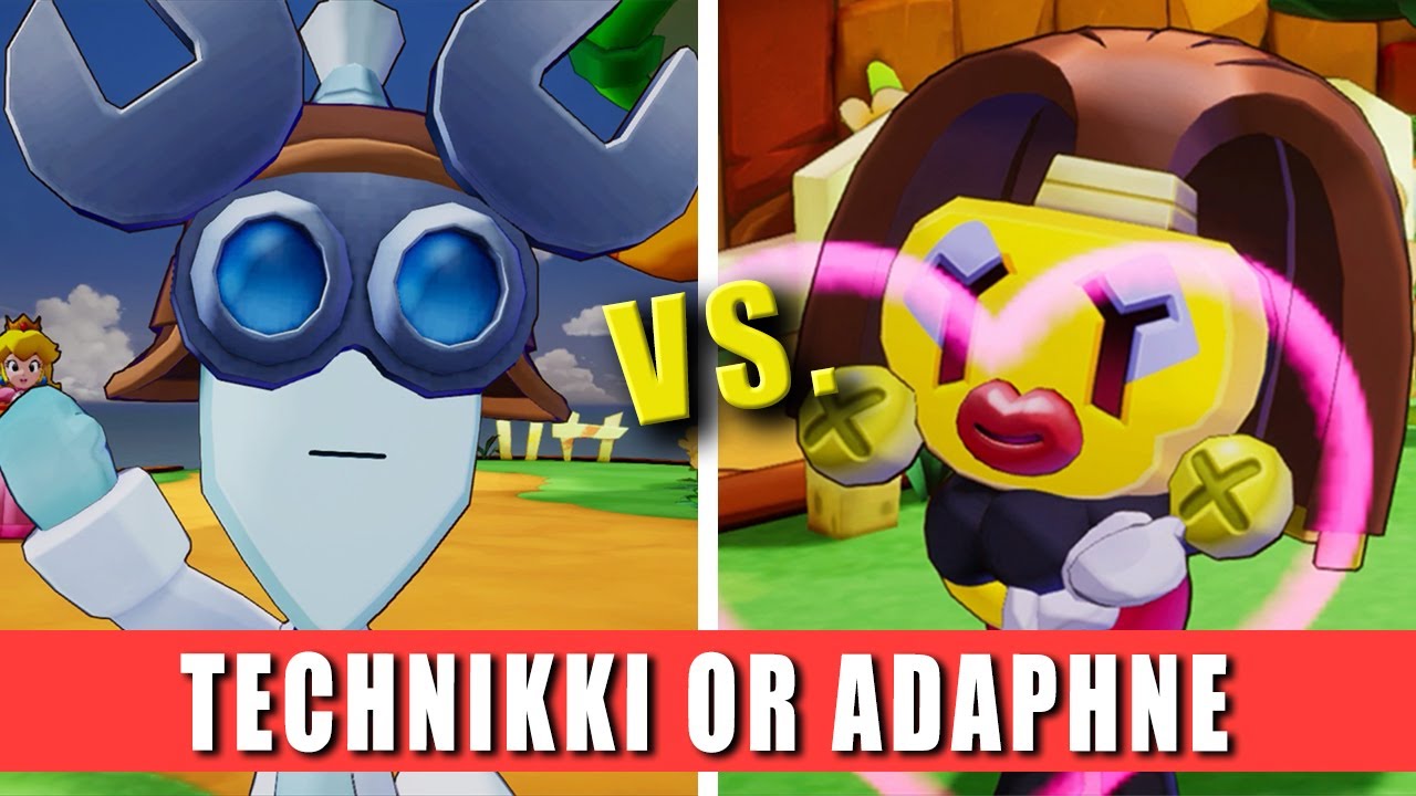 Technikki Paws Technikki or Adaphne Mario & Luigi Brothership Fortress Zokket choice ...