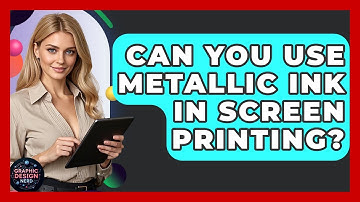 Can You Use Metallic Ink In Screen Printing? - Graphic Design Nerd