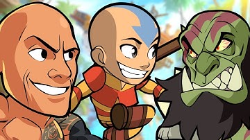 BALD LEGENDS STRIKEOUT!! • BALD = WIN • Brawlhalla 1v1 Gameplay