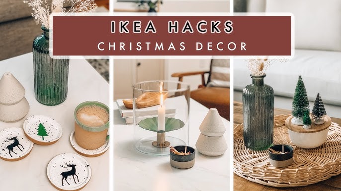 FIVE MINUTE IKEA CHRISTMAS HACK, Decorating for Christmas