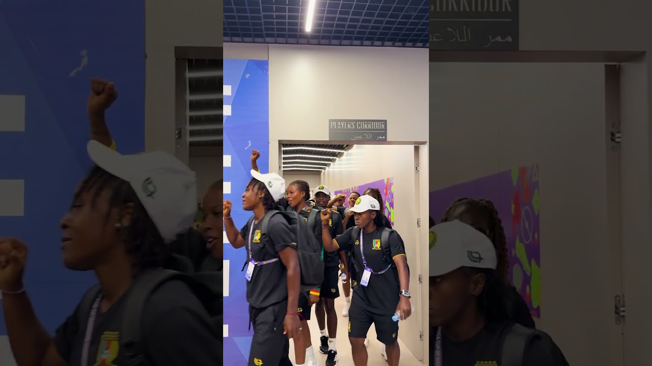On a mission for Cameroon. Here they come. 🇨🇲✊ #TotalEnergiesWAFCON2026