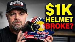 2 Years With a $1,000 MotoGP Helmet (Something Broke)!