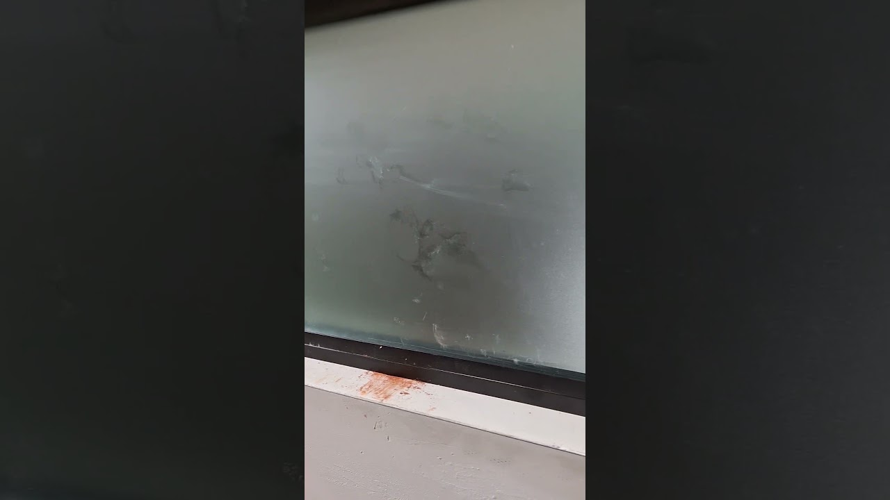 Destroyed glazing beads