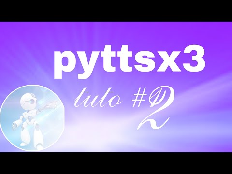 pyttsx3 tutorial 2