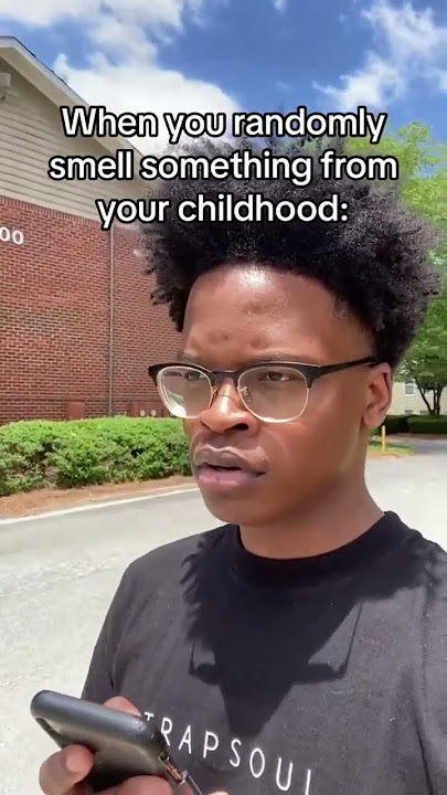 When you randomly smell something from your childhood🤨 #shorts