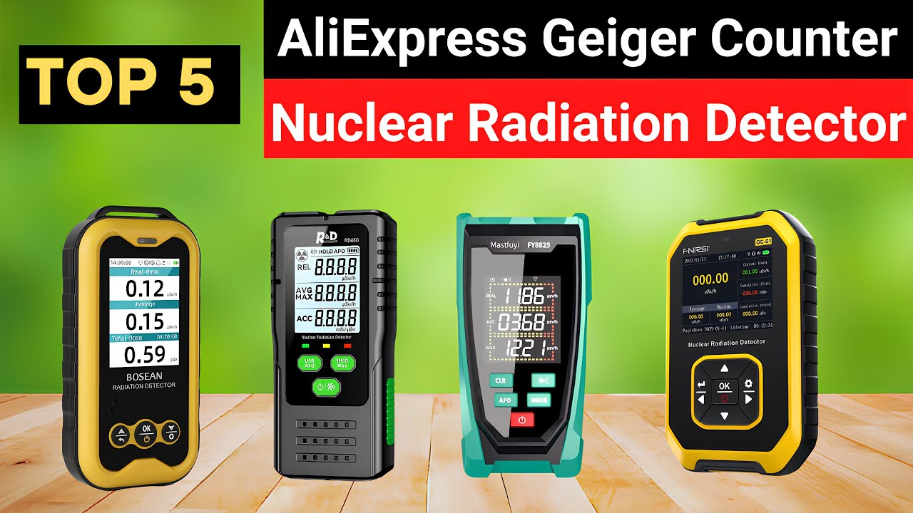Top 5 Best Geiger Counter Radiation Detectors on AliExpress | Affordable & Accurate Picks
