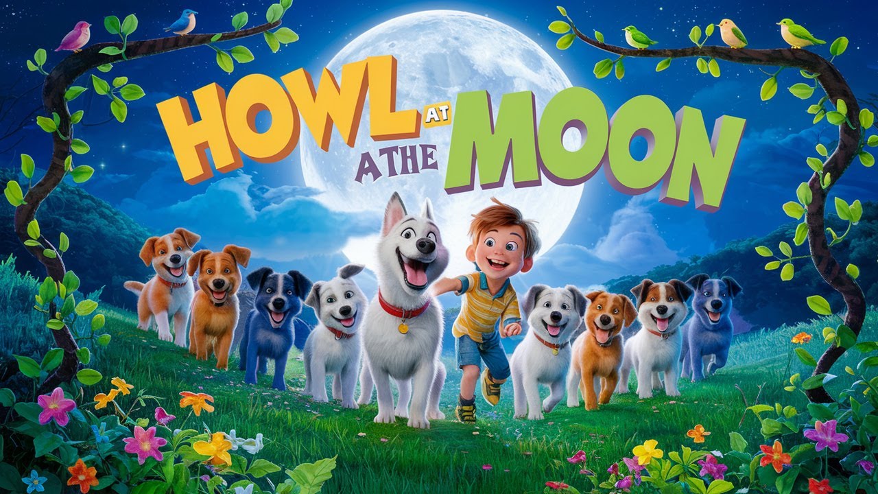 Howl at the Moon Song | Best Nighttime Adventure Song for Kids! - YouTube