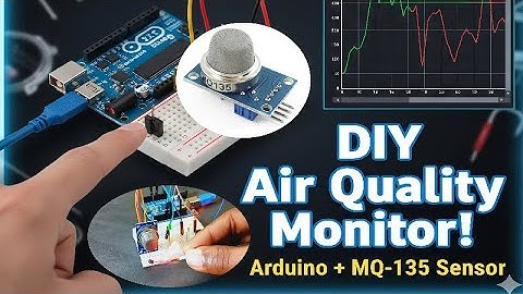DIY Air Quality Monitor (PPM) using Arduino Uno & MQ-135 Sensor