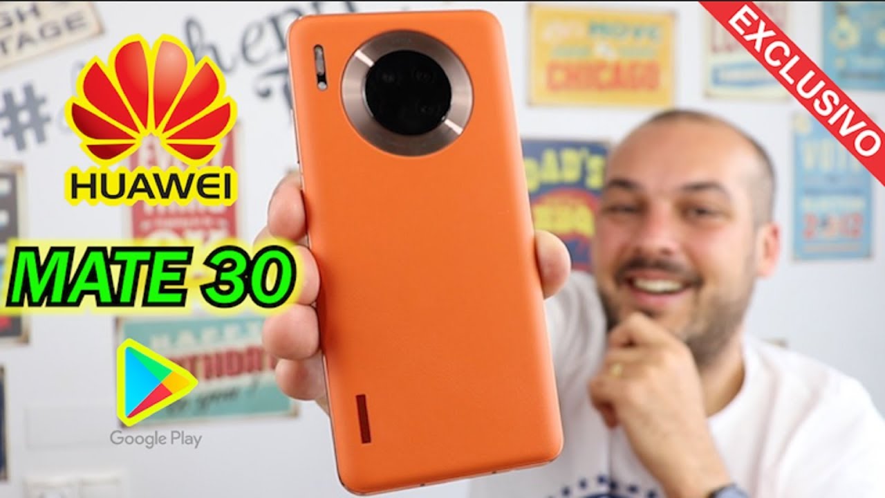 ☆ O MAIS LINDO!!! 😍😍😍 Huawei Mate 30 5G 8GB/256GB - Unboxing e