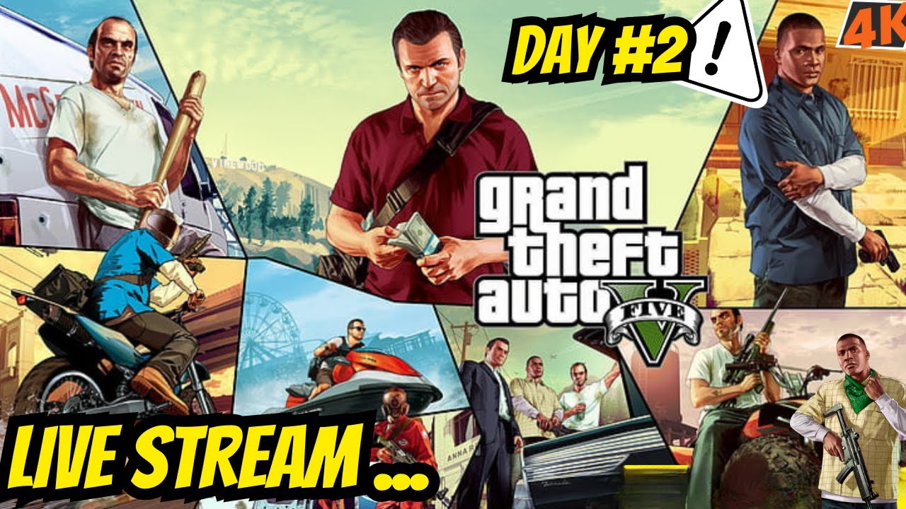 Sam Gamer Live Daily Stream GTA 5 Online&Story Mode Day 2 🔥 - YouTube