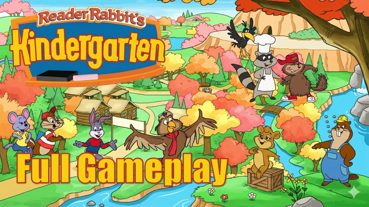 Reader Rabbit's Kindergarten [Full Gameplay] [No Commentary] - YouTube