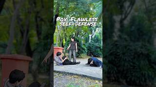 An Unexpected Confrontation. #selfdefense #MartialArts #ActionScene #StreetSafety #QuickReaction