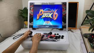 Ratio 4:3 19 LCD Pandora's Box 6 1300 in 1 Arcade Machine Turbo 3D Games 2Player Controller Bartop