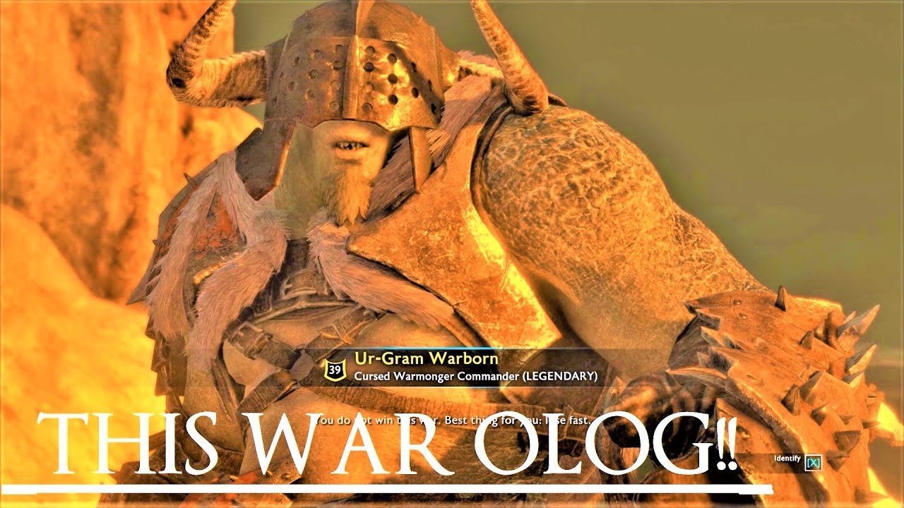 Shadow of War: Middle Earth™ Unique Orc Encounter & Quotes #25 I BRING WAR!!
