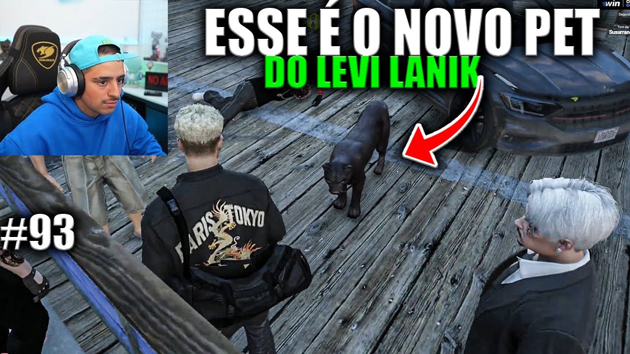 ESSE É O NOVO PET DO LEVI LANIK ! ELE FEZ ISSO COM ELA! EP 93