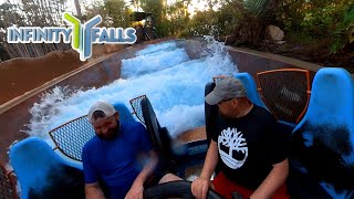 Infinity Falls 4K POV  SeaWorld Orlando