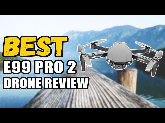 Drone E99 PRO 2, Wifi FPV, caméra 4k + boîte transport (options : double  caméra, 2 batteries, casque VR) - Seb high-tech