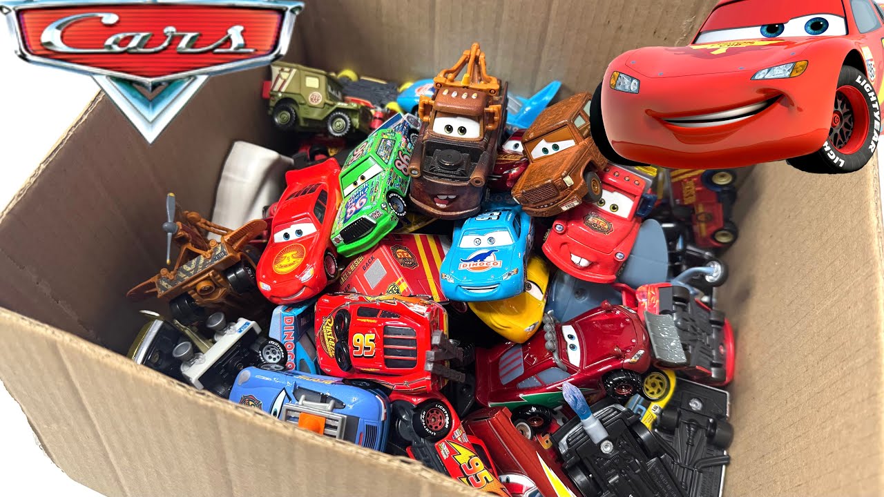Colorful Cars ASMR | Lightning McQueen & Friends Toy Showcase 🚗 ❤️‍🔥