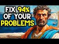 70 stoic life lessons that will solve 94 of your problems