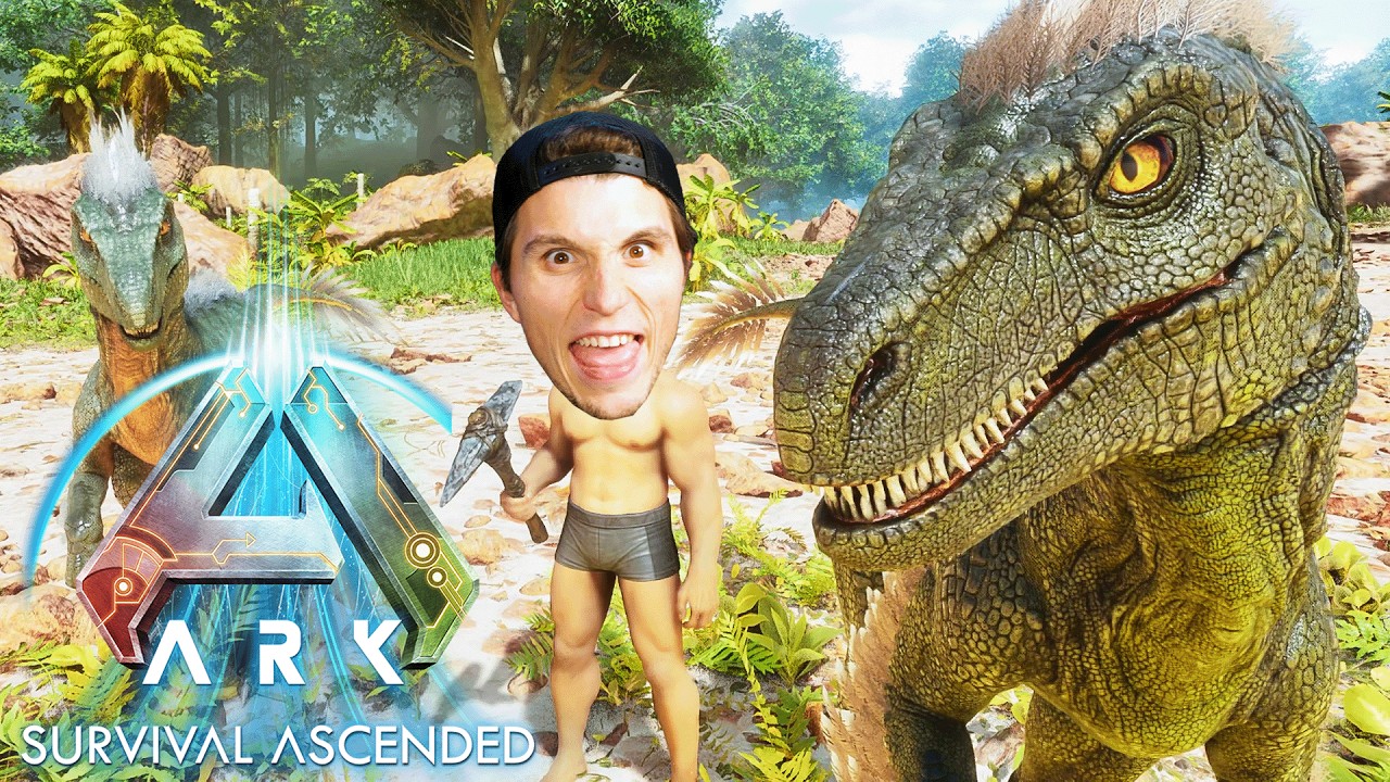 MEIN ERSTER RAPTOR! | ARK: Survival Ascended