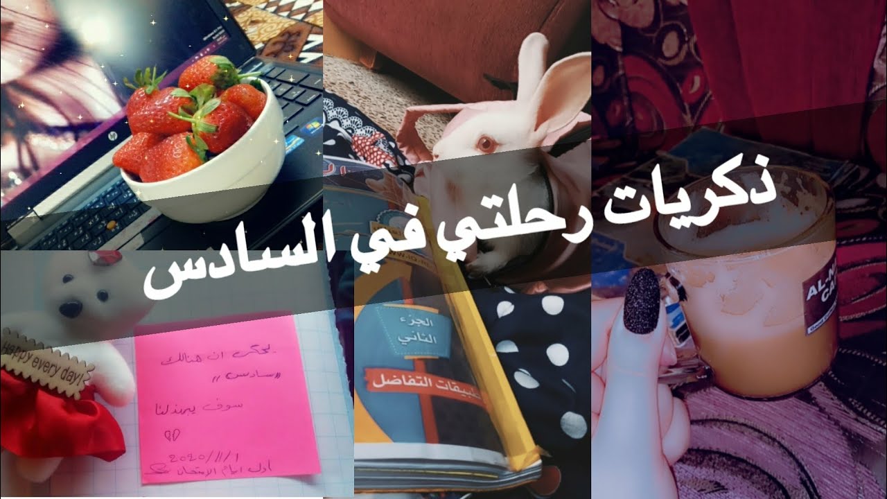 ذكريات رحلتي في السادس|تحفيز لطلاب السادس ب ايام مراجعه للوزاري