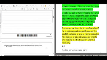 Unit 2: Working in care - Exam paper walkthrough - January 2024 📝📑