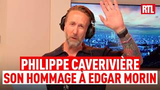 Philippe Caverivière pays tribute to Edgar Morin 🤣