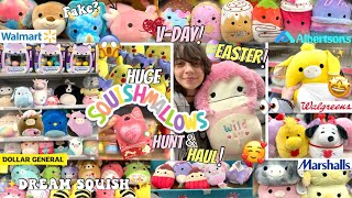 HUGE🤭Valentines-Spring💗Squish Hunt! • DREAM✨Searching for NEW Pokémon,Hugmees,cows🐮,& MORE! +Haul