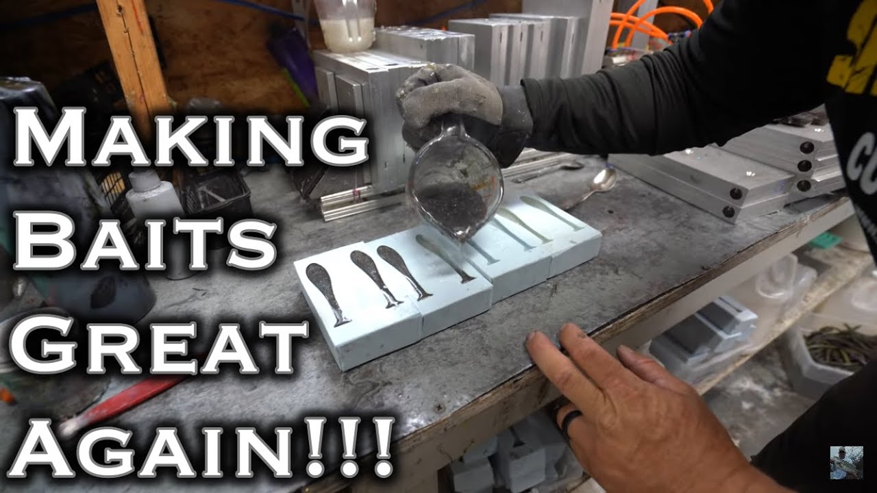 Bass Fishing: How To Make Your Own Plastic Baits And Build Your Own Alabama Rigs!!!