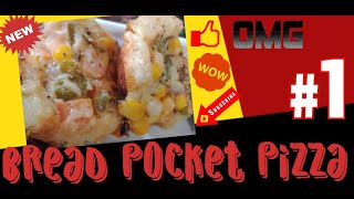 Bread pocket pizza | in appam maker | with less oil