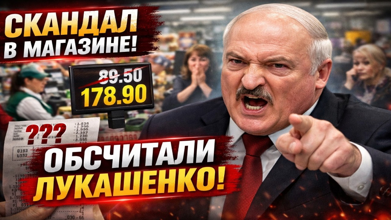 Скандал в магазине: Лукашенко в ярости, его обсчитали при всех!