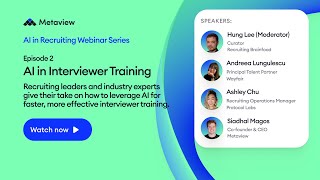 AI in Interviewer Training