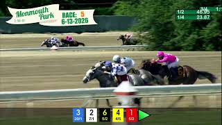 MONMOUTH PARK 06-13-2026 RACE 5 - THE NYRA BETS PEGASUS STAKES
