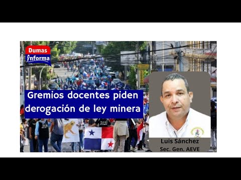 Protestas en Panamá por aprobación de ley minera