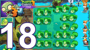 Plants vs Zombies 3: Welcome to Zomburbia - Gameplay Walkthrough Part 18 - Level 34 to 35 (Android)
