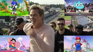 Sonic, Steven, Mario, And Gumball React To F1 Movie