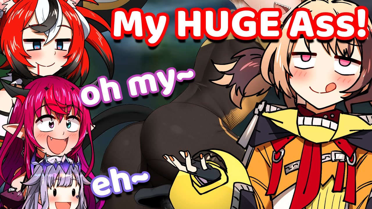 Gigi's Massive Butt Accidentally Prevent Her From being Kidnaped and Killed (Hololive)