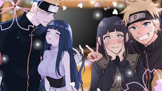 NARUTO AND FRIENDS REACT TO TIKTOK \\💜 NARUHINA💜 \\ GCRV